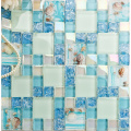 Beautifully Patterned Swimming Tile Glass Mosaic